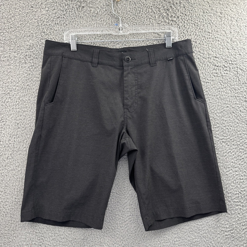 Travis Mathew Performance Chino Shorts Dark Gray 11" Golf Preppy Men's 34